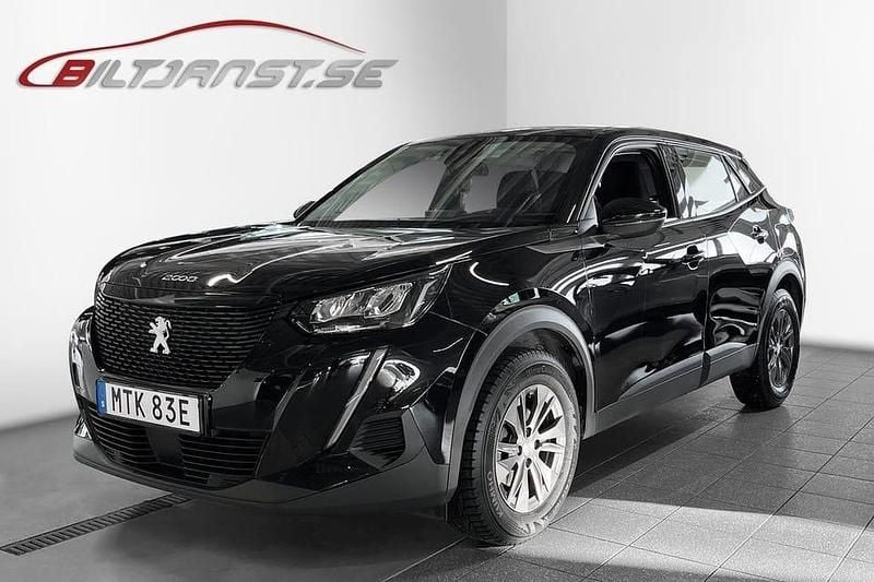 Svart Begagnad 2021 Peugeot 2008 SUV | 194 900 kr (Marknadspris) - Bild 1/4