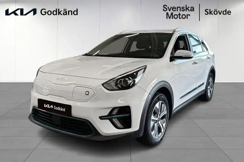 Vit Begagnad 2022 Kia e-Niro Advance SUV | 264 200 kr (Superpris) - Bild 1/4