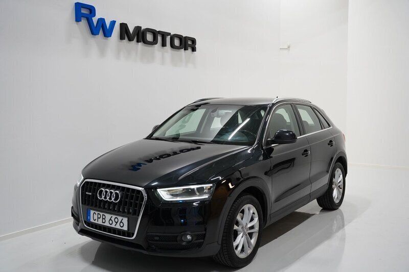 Svart Begagnad 2012 Audi Q3 Proline SUV | 109 800 kr (Bra pris) - Bild 1/4