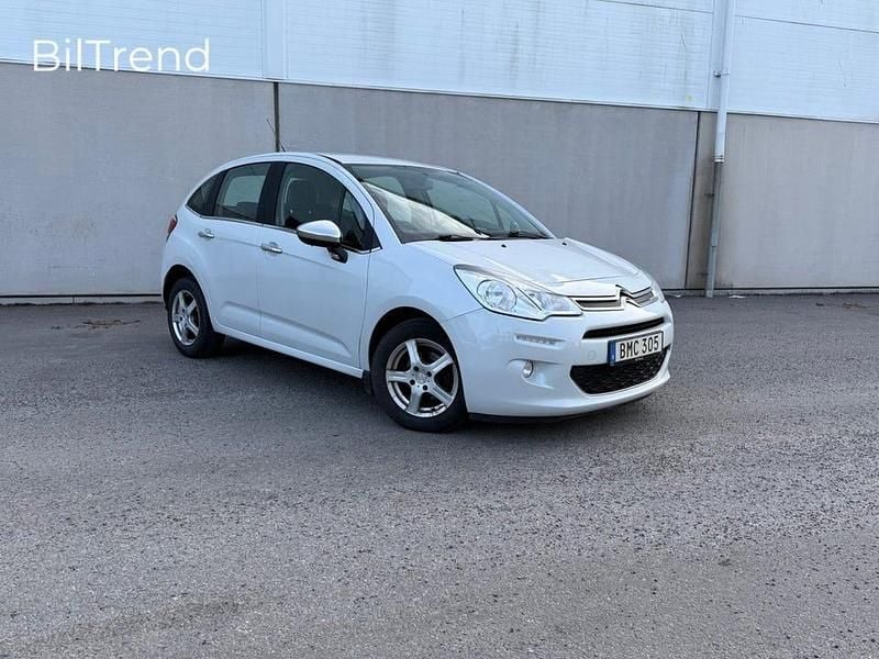 Vit Begagnad 2014 Citroën C3 Halvkombi | 49 900 kr (Marknadspris) - Bild 1/4