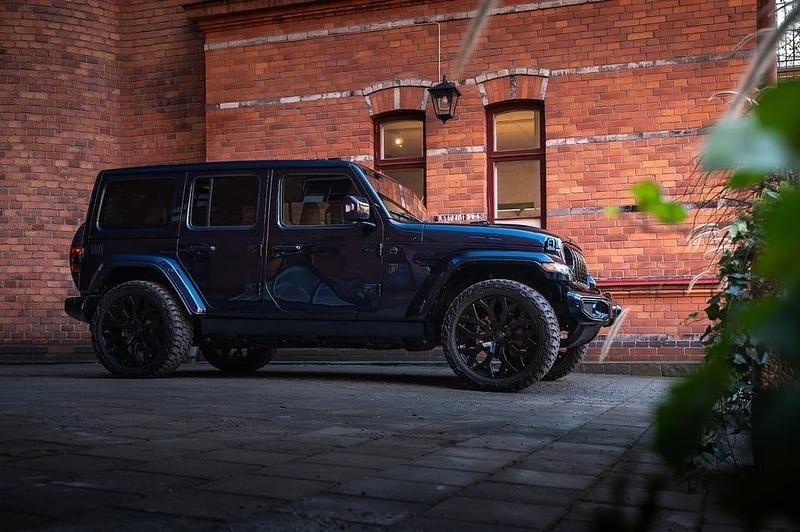 Ny Jeep Wrangler 379 HK (278 kW) 2025 Blå metallic SUV