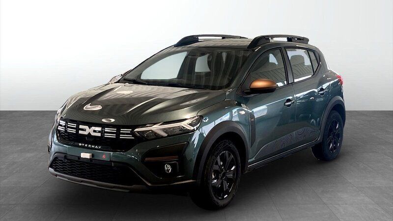 Grön Ny 2024 Dacia Sandero Stepway Halvkombi | 244 000 kr (Marknadspris) - Bild 1/4