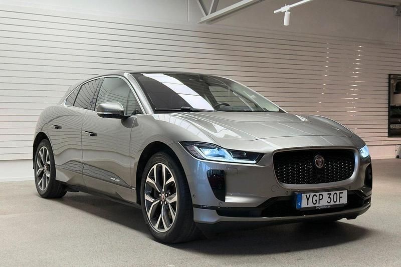 Grå Begagnad 2019 Jaguar I-Pace SUV | 289 000 kr (Bra pris) - Bild 1/4