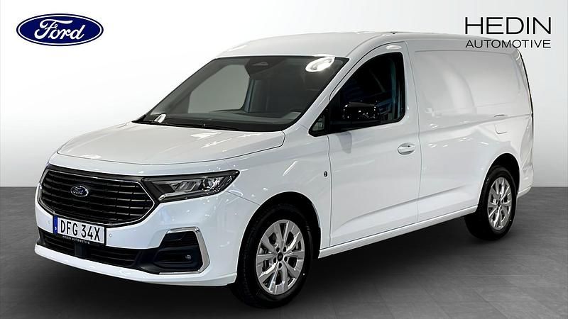 Frozen white Ny 2025 Ford Transit Limited | 323 400 kr (Marknadspris) - Bild 1/4