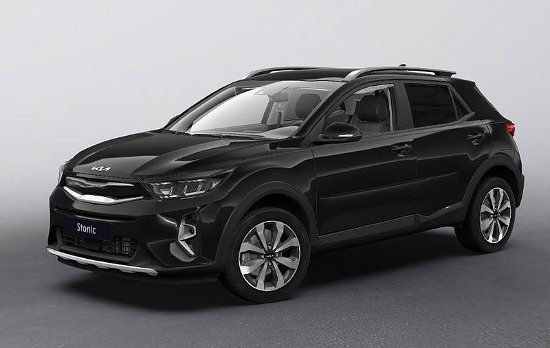 Svart Ny 2025 Kia Stonic Advance SUV | 257 674 kr (Marknadspris) - Bild 1/1