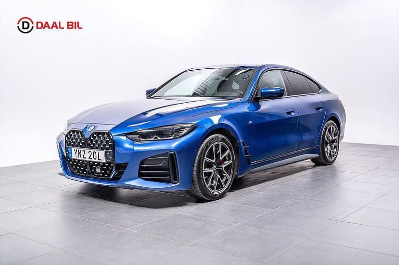 Begagnad BMW 420 Gran Coupé M Sport 190 HK (139 kW) 2023 Blå Sportkupé