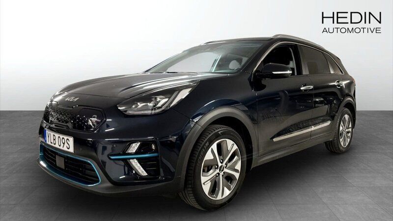 Blå (blue) Begagnad 2021 Kia e-Niro Advance SUV | 279 900 kr (Lite dyr) - Bild 1/4