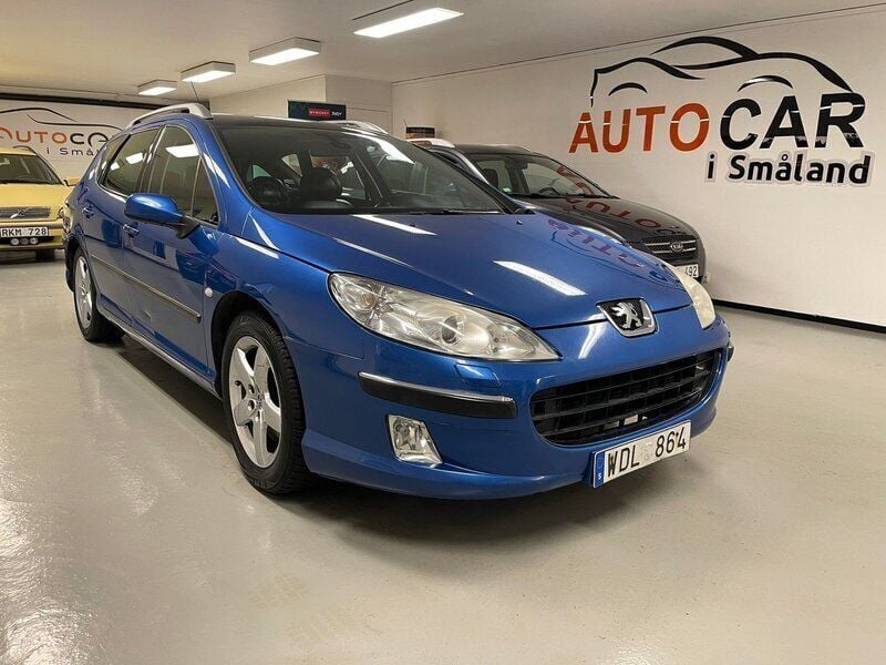Blå Begagnad 2004 Peugeot 407 Kombi | 19 900 kr (Marknadspris) - Bild 1/4