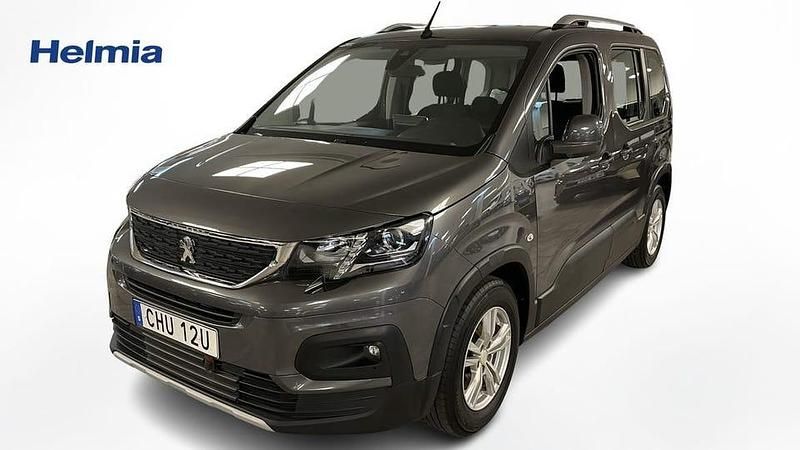 Grå Begagnad 2019 Peugeot Rifter Minibuss | 177 900 kr (Bra pris) - Bild 1/4