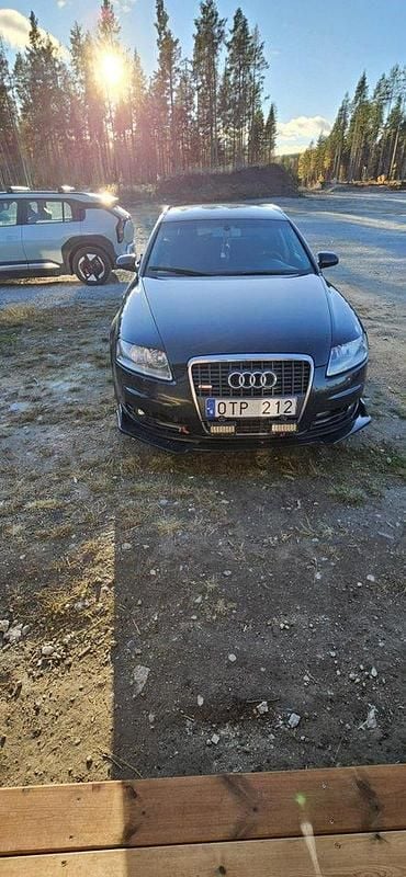 Svart Begagnad 2008 Audi A6 S-Line Kombi | 35 000 kr (Marknadspris) - Bild 1/4
