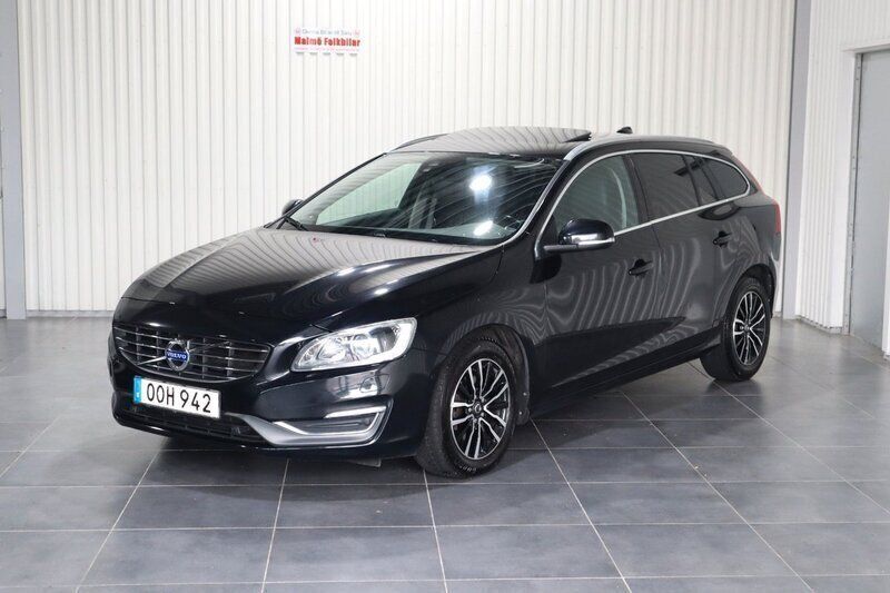 Svart Begagnad 2014 Volvo V60 Summum Kombi | 158 000 kr (Marknadspris) - Bild 1/4