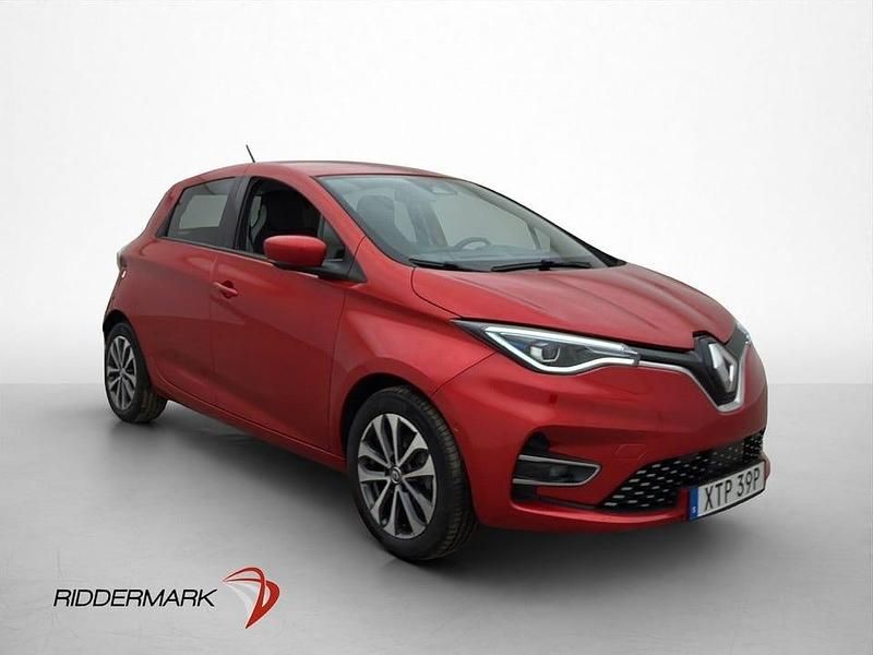 Begagnad Renault Zoe Intens 100 kW (136 HK) 2021 Röd Halvkombi