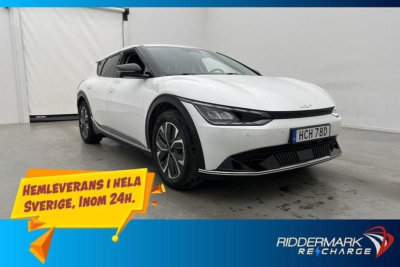 Vit Begagnad 2022 Kia EV6 Plus SUV | 329 700 kr (Marknadspris) - Bild 1/3