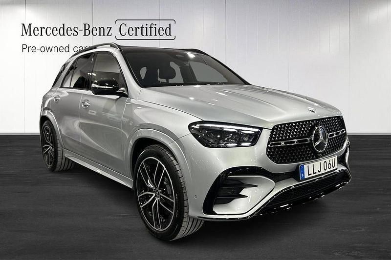 Begagnad Mercedes GLE350 AMG line 197 HK (144 kW) 2025 Silver