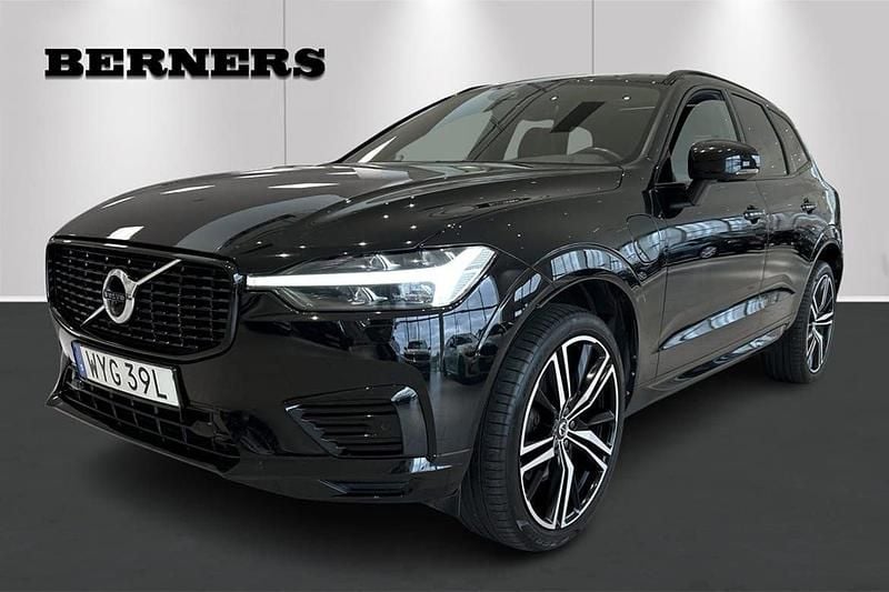 Svart Begagnad 2021 Volvo XC60 R-Design SUV | 389 900 kr (Superpris) - Bild 1/4