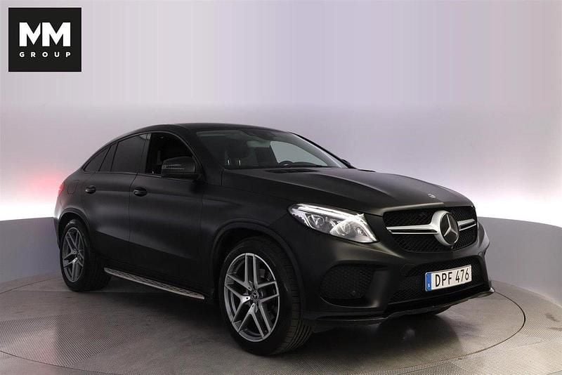 Svart Begagnad 2015 Mercedes GLE350 AMG Sportkupé | 359 900 kr (Marknadspris) - Bild 1/4