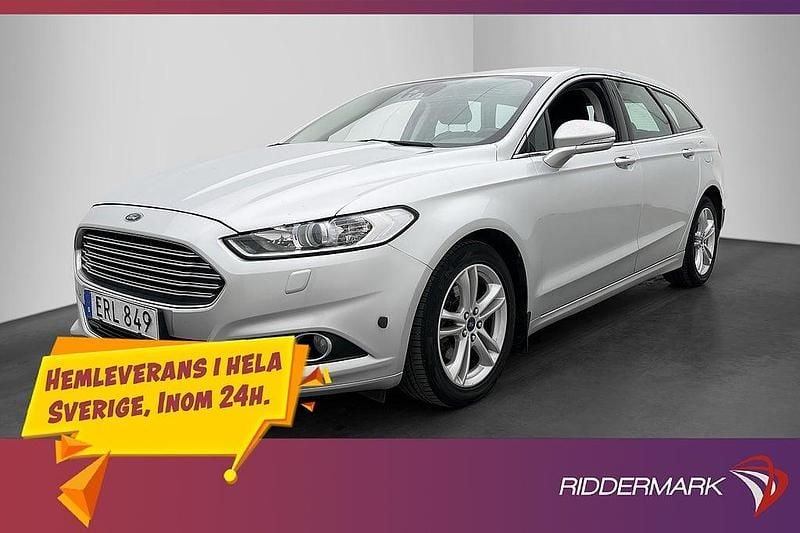 Grå Begagnad 2015 Ford Mondeo Kombi | 119 800 kr (Marknadspris) - Bild 1/3