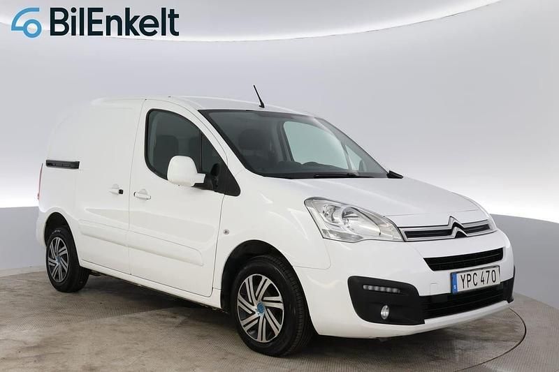 Vit Begagnad 2018 Citroën Berlingo Minibuss | 89 900 kr (Lite dyr) - Bild 1/4