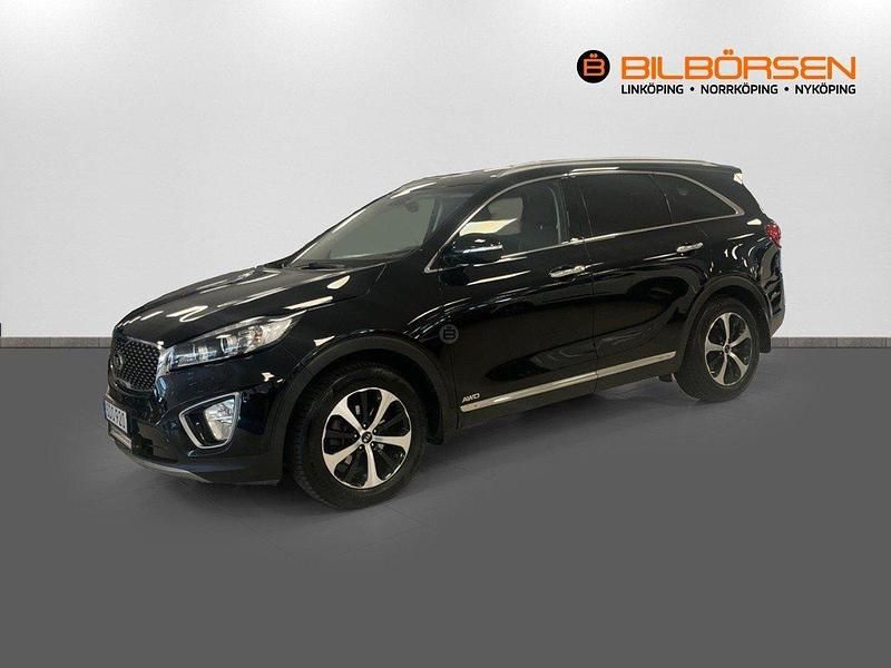 Svart Begagnad 2015 Kia Sorento SUV | 219 900 kr (Marknadspris) - Bild 1/4