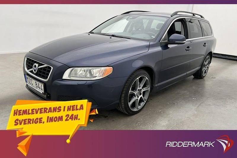 Blå Begagnad 2012 Volvo V70 Momentum Kombi | 114 800 kr (Lite dyr) - Bild 1/3