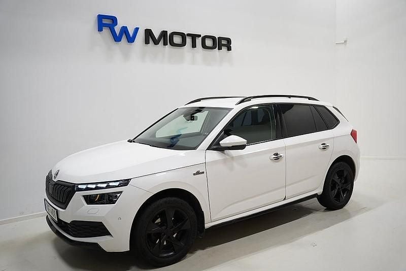 Vit Begagnad 2021 Skoda Kamiq Style SUV | 139 900 kr (Bra pris) - Bild 1/4