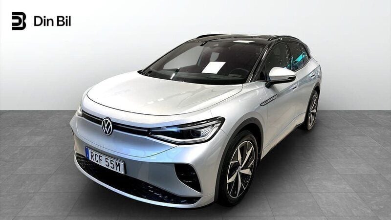 Silver Begagnad 2022 VW ID.4 GTX SUV | 389 000 kr - Bild 1/4