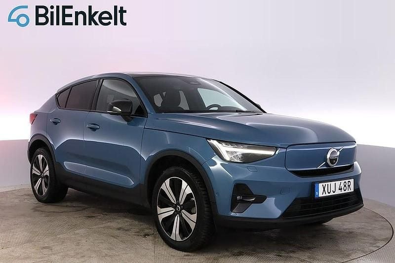 Blå Begagnad 2022 Volvo C40 Ultimate SUV | 349 900 kr - Bild 1/4