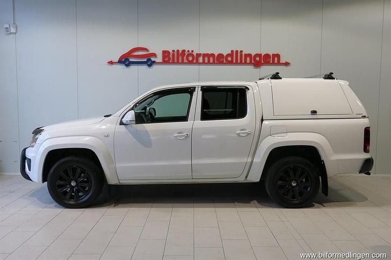 Vit Begagnad 2017 VW Amarok Pickup | 229 900 kr (Superpris) - Bild 1/4