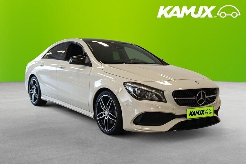 Vit Begagnad 2017 Mercedes CLA220 AMG Sedan | 234 600 kr (Marknadspris) - Bild 1/3