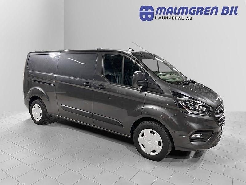 Gråmetallic Begagnad 2021 Ford Transit Custom Van | 273 750 kr (Dyr) - Bild 1/4