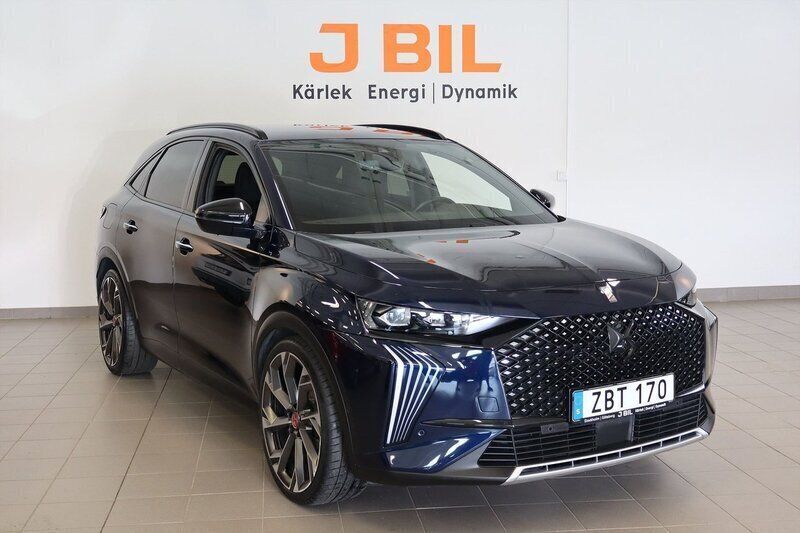 Blå Begagnad 2022 DS Automobiles DS7 Crossback Performance SUV | 379 900 kr - Bild 1/4