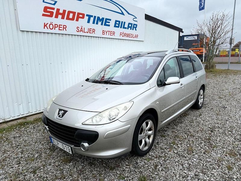 Grå Begagnad 2006 Peugeot 307 Kombi | 44 900 kr (Dyr) - Bild 1/4