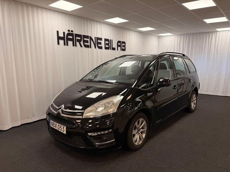 Svart (svart metallic) Begagnad 2012 Citroën Grand C4 Picasso Minibuss | 59 900 kr (Marknadspris) - Bild 1/4