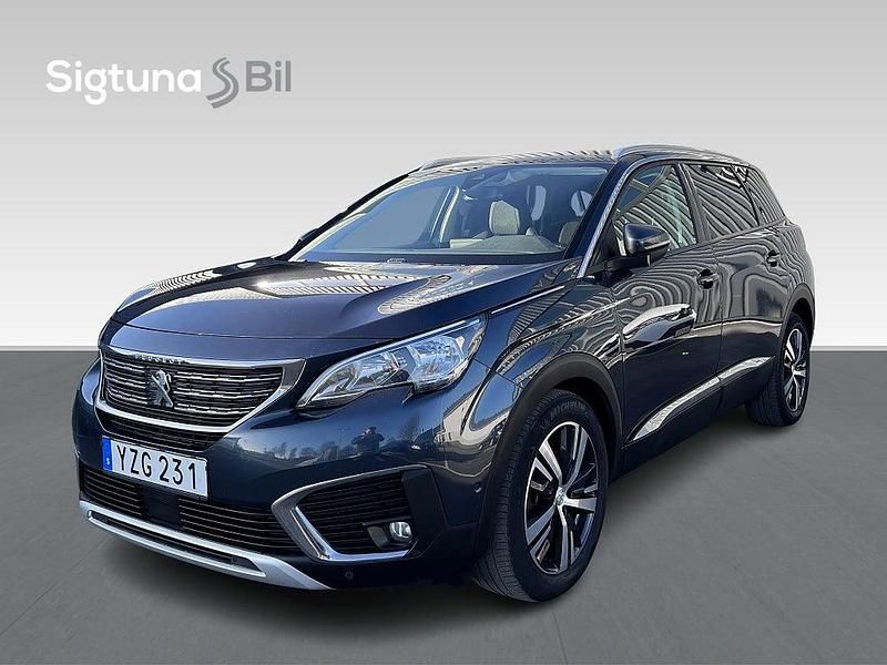 Begagnad Peugeot 5008 131 HK (96 kW) 2017 Blå SUV