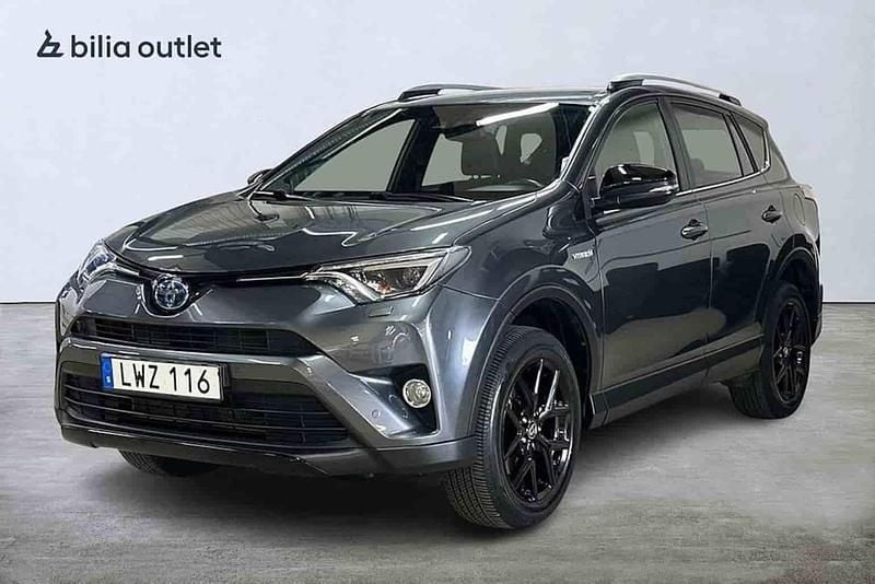 Grå Begagnad 2018 Toyota RAV4 Hybrid SUV | 269 900 kr (Superpris) - Bild 1/1