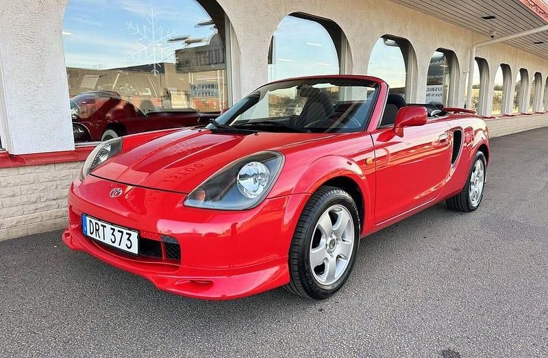 Röd Begagnad 2000 Toyota MR2 Cab | 109 000 kr - Bild 1/4