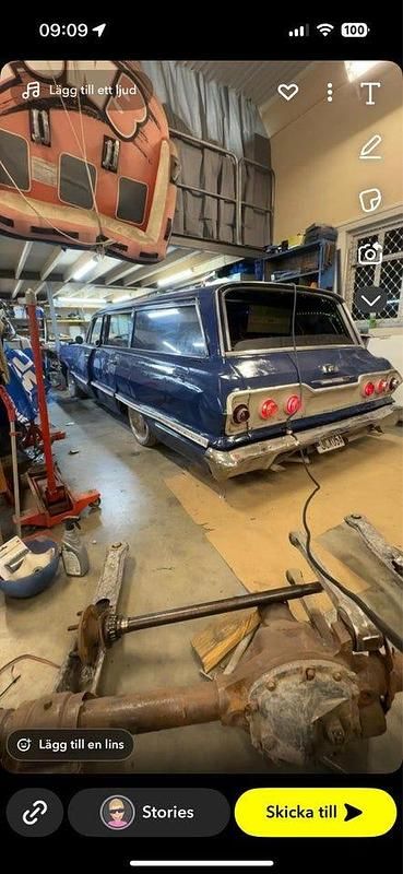 Begagnad 1963 Chevrolet Bel Air Kombi | 220 000 kr - Bild 1/4