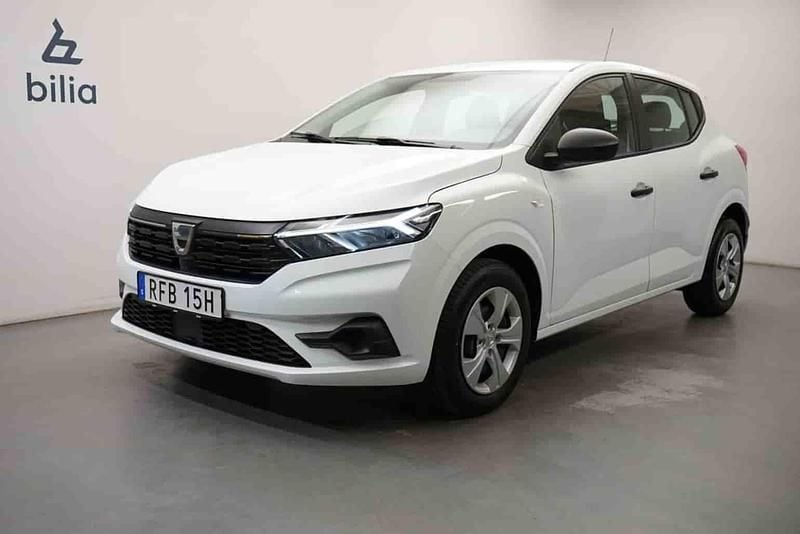 Vit Begagnad 2023 Dacia Sandero Halvkombi | 129 900 kr (Marknadspris) - Bild 1/1