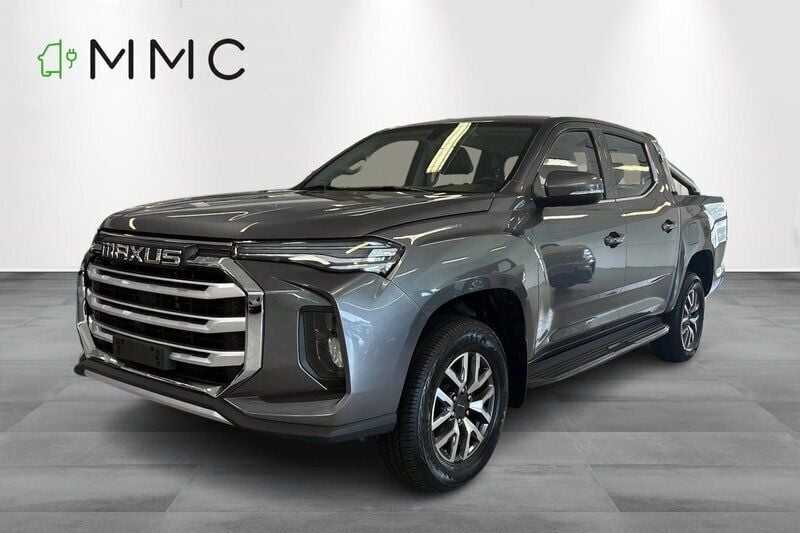 Grå (gråmetallic) Begagnad 2022 Maxus e-T90 Pickup | 369 000 kr - Bild 1/4