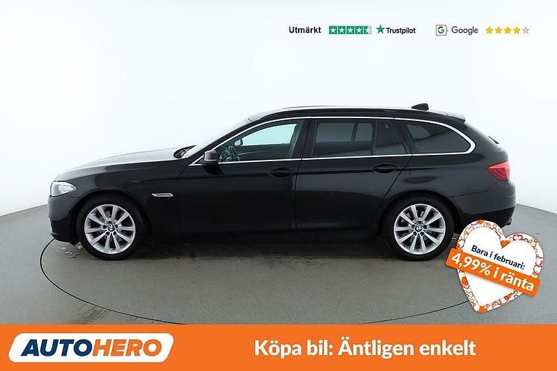 Begagnad BMW 520 192 HK (141 kW) 2015 Svart Kombi