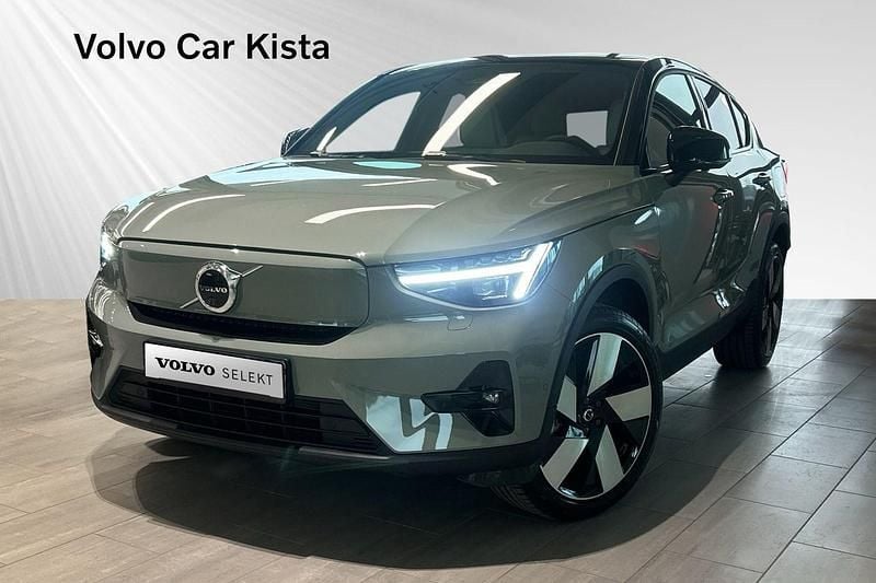 Silver Begagnad 2024 Volvo EC40 Single Motor Extended Range SUV | 489 900 kr - Bild 1/3