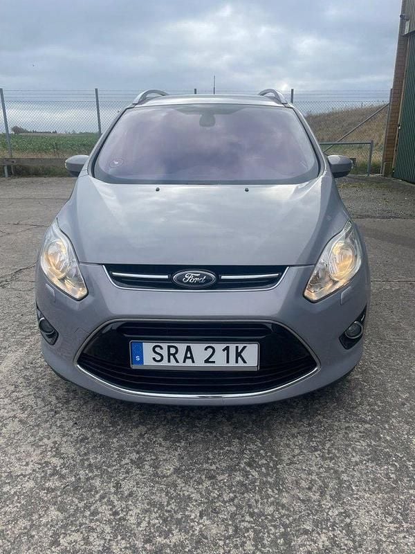 Grå Begagnad 2012 Ford C-MAX Minibuss | 85 000 kr - Bild 1/4