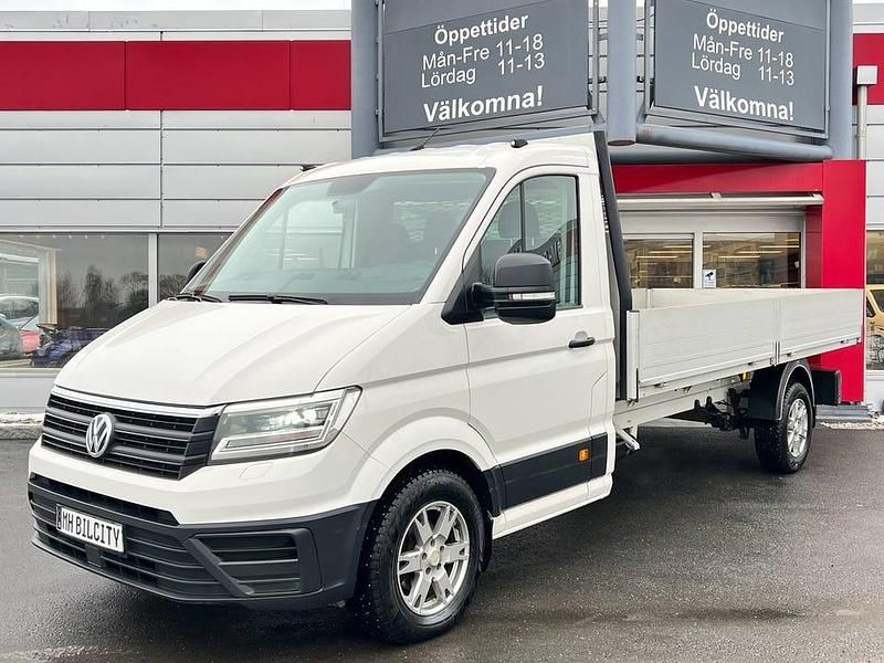 Vit Begagnad 2020 VW Crafter Van | 299 900 kr - Bild 1/4