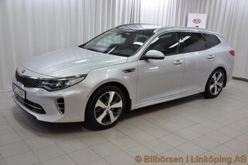 Såld Kia Optima Sportswagon GT-Lin., begagnad 2017, 1.400 ...