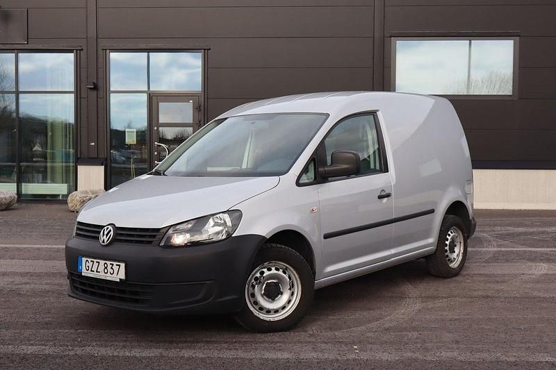 Silver Begagnad 2015 VW Caddy Minibuss | 69 900 kr - Bild 1/4