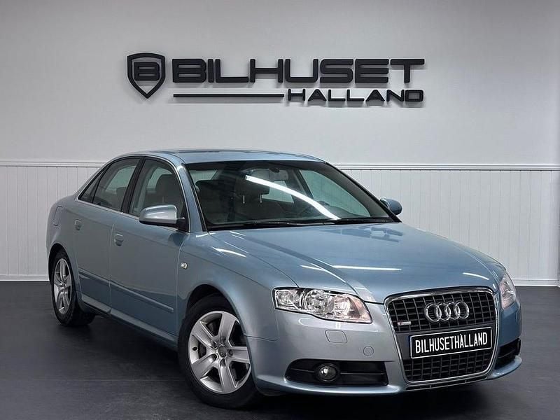 Blå Begagnad 2007 Audi A4 Comfort Sedan | 59 900 kr (Marknadspris) - Bild 1/4
