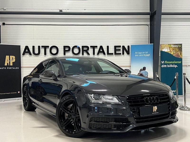 Grå Begagnad 2013 Audi A7 Sportback S-Line Halvkombi | 179 900 kr (Marknadspris) - Bild 1/4