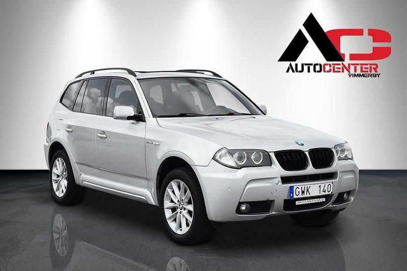 Begagnad BMW X3 M Sport 286 HK (210 kW) 2008 Ljusgrå (grå) SUV