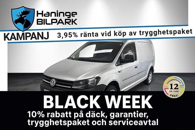 Silver Begagnad 2017 VW Caddy Maxi Minibuss | 139 995 kr (Superpris) - Bild 1/2