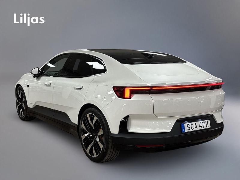 Ny Polestar 4 Long Range Dual motor 400 kW (544 HK) 2025 Vit SUV